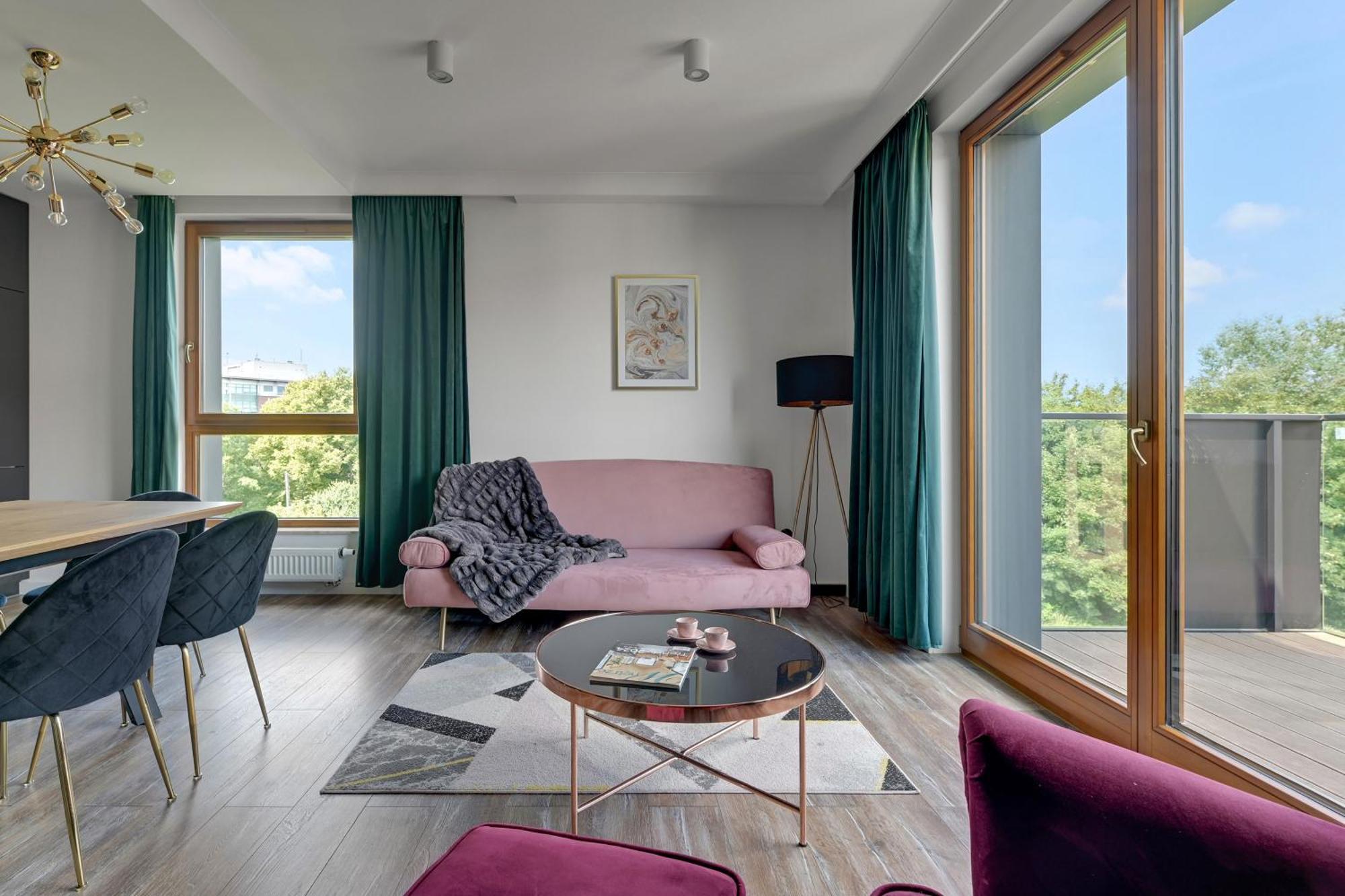 Front Park Apartments With Parking By Lion Apartments 格但斯克 外观 照片